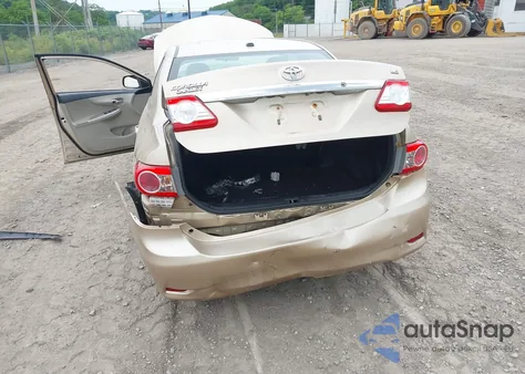 2011 Toyota Corolla Le from USA, damaged, VIN 2T1BU4EE0BC719802